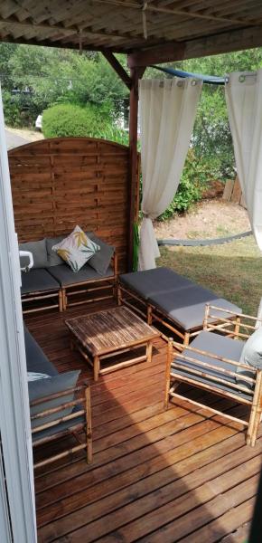 Mobil-home camping les Cigales